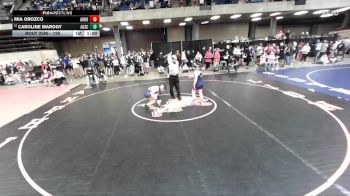 125 lbs Cons. Round 2 - Caroline Marogy, Buffalo Grove vs Mia Orozco, Unattached
