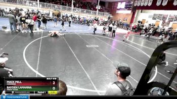 113 lbs Cons. Round 3 - Bayden Lamanna, Priest River vs Mack Pell, Cashmere