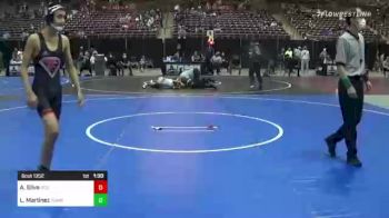 102 lbs Round Of 16 - Londyn Rip Martinez, Pomona Elite vs Aaron Silva, Reign - Semper Fi Wc