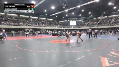 136 lbs Round Of 16 - Jase Tropea, Woolwich Township vs Ayden Jimenez, Allentown