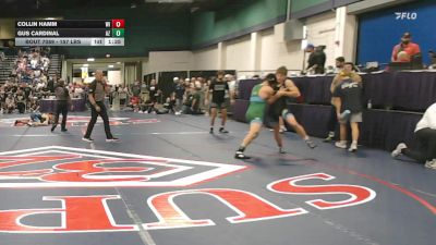 157 lbs Round Of 64 - Collin Hamm, WI vs Gus Cardinal, AZ