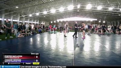 157 lbs Cons. Round 1 - Porter Baclayon, Empire Wrestling Club vs Connor Dedman, Brighton Wrestling Club