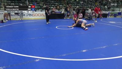190 lbs 1st Place Match - Kennedy Burk, Denver Wrestling Club vs Stella Beattie, GVWC