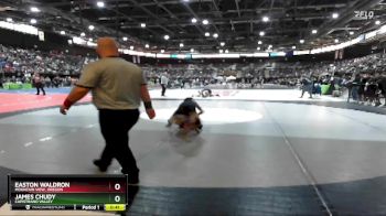 113 lbs Cons. Round 3 - James Chudy, Capistrano Valley vs Easton Waldron, Mountain View, Oregon