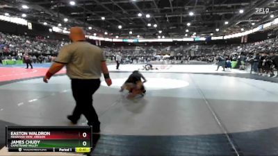 113 lbs Cons. Round 3 - James Chudy, Capistrano Valley vs Easton Waldron, Mountain View, Oregon