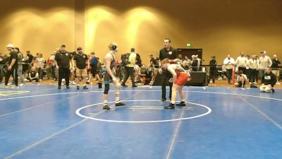 120 lbs Cons. Rd Of 32 - Treydan Beam vs Gavin Rush, LAW