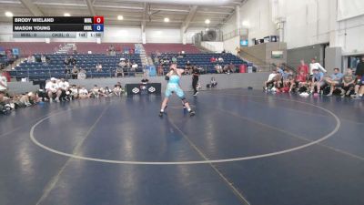 150 lbs Brody Wieland, Minnesota Blue vs Mason Young, Oklahoma Blue