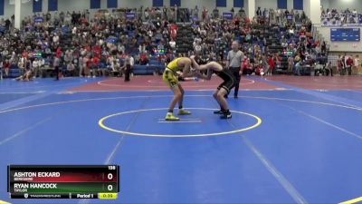 138 lbs Cons. Round 2 - Ryan Hancock, TAYLOR vs Ashton Eckard, BERKSHIRE