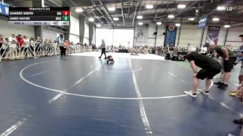 75 lbs Rr Rnd 1 - Zander Smith, Indiana Outlaws Red vs Jamo Hayes, Micky's Minions White