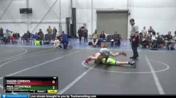 96 lbs Round 2 (8 Team) - Paul Fitzpatrick, Xtreme Team vs Mason Comegys, Mavericks