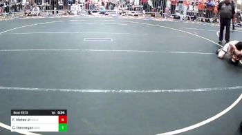 86 lbs Consi Of 16 #2 - Frank Motes Jr, Gold Rush Wr Ac vs Conan Hannegan, Reign WC