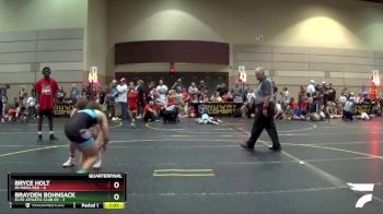 117 lbs Quarterfinals (8 Team) - Brayden Bohnsack, Elite Athletic Club DZ vs Bryce Holt, Mi Mafia Red