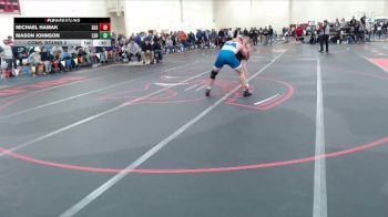 172 lbs Cons. Round 2 - Mason Johnson, LeSueur-Henderson vs Michael Hamak, Sartell-Saint Stephen