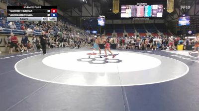 100 lbs Semis - Garrett Bjerga, MN vs Alexander Hall, MO
