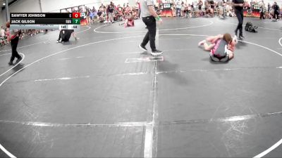 140 lbs Round 1 (6 Team) - Jack Gilson, RWA vs Sawyer Johnson, Cartel