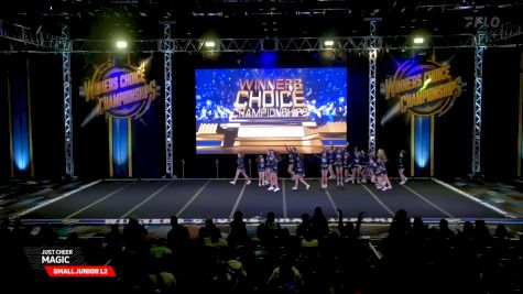 Just Cheer - Magic [2026 Small Junior L2 Day 2] 2026 Winner's Choice Live at Foxwoods
