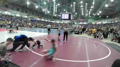 49 lbs Round Of 32 - Tel Brackett, Team Grand Valley Elite vs Charlee Martin, Severance WC