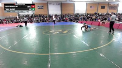 120 lbs Consi Of 8 #1 - Charu Magar, South Burlington vs Irie Byers, North Kingstown