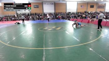 120 lbs Consi Of 8 #1 - Charu Magar, South Burlington vs Irie Byers, North Kingstown