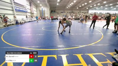 127 lbs Rr Rnd 2 - Michael Gorrell, Roman Legion vs Jake Lilley, Micky's Maniacs Black