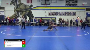 JV-21 lbs Round 2 - Lamarriyon Doolin, Cedar Rapids Washington vs Kyler Messer, Vinton-Shellsburg