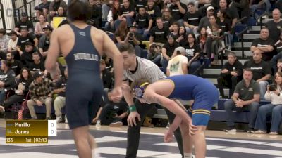 133 lbs Richard Murillo, California Baptist vs Robert Jones, CSU Bakersfield