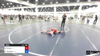 109 lbs Semifinal - Breanna Bragg, Manteca Cobras vs Reanna Spangler, Maize WC