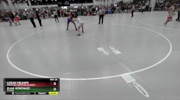 144 lbs Cons. Round 7 - Elias Gonzalez, Illinois vs Logan Milsaps, Boneyard Wrestling Academy