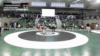 215 lbs Cons. Semi - Shane Montgomery, St. Mark`s vs Tuguldur Bayarkhuu, St. Benedict`s Prep