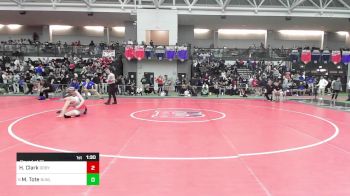 165 lbs Round Of 16 - Haven Clark, Derby/Oxford/Holy Cross vs Matilda Tote, Bunnell