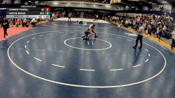 174 lbs Champ. Round 1 - Austin Brass, Messiah vs Connor Powell, Johns Hopkins