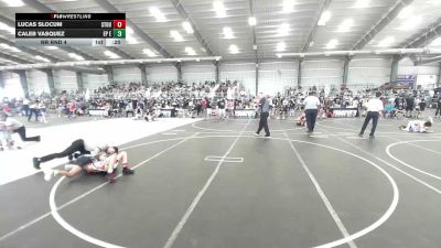 86 lbs Rr Rnd 4 - Lucas Slocum, Stout Wrestling Academy vs Caleb Vasquez, EP Enforcers