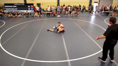 157 lbs Champ. Round 2 - Donovan Zima, MN vs Gavin Mulloy, WI