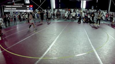 126 lbs Champ. Round 1 - Jenson Wadsworth, Beast Mode Wrestling vs Lawson Jones, Illinois