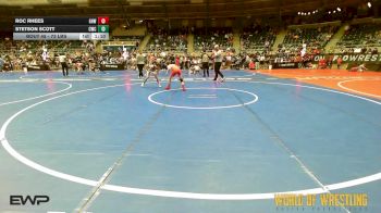 73 lbs Round Of 16 - Roc Rhees, Greater Heights Wrestling vs Stetson Scott, Cowboy Wrestling Club