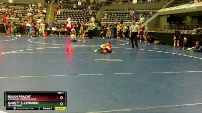 55 lbs Cons. Round 2 - Isaiah Pracht, Glenwood Wrestling Club vs Garett Ellensohn, SBL Warriors