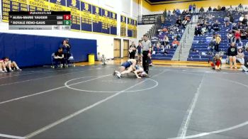 142 lbs Semifinal - Abigail Dolanch, Avella Area Hs vs Isabella Williams, Brookfield