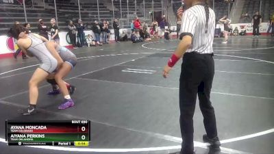 117 lbs Cons. Round 4 - Aiyana Perkins, Team Oklahoma vs Ayana Moncada, Team Colorado