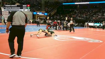 100 Class 1 lbs 3rd Place Match - Kimber Drenon, Windsor vs Milayna Drummond, DeSoto