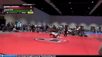 152 lbs Champ. Round 2 - Dominic Hoffarth, OH vs Logan Fite, NC