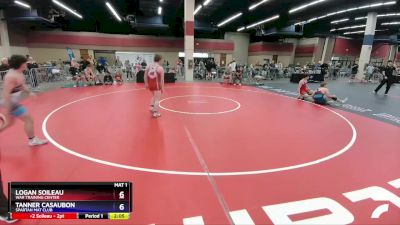 165 lbs Cons. Round 5 - Logan Soileau, WAR Training Center vs Tanner Casaubon, Spartan Mat Club