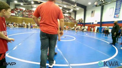 110 lbs Quarterfinal - Abram Corbett, Fort Gibson Youth Wrestling vs Armond Goree, Raw Wrestling Club