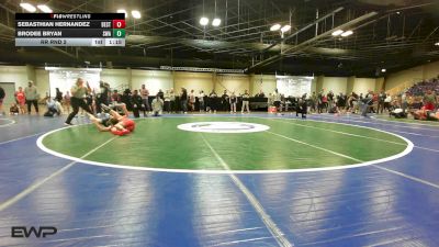 119 lbs Rr Rnd 2 - Sebasthian Hernandez, Best Trained vs Brodee Bryan, Shelton Wrestling Academy