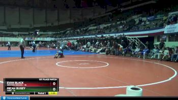 175 lbs Placement (4 Team) - Micah Bugey, York vs Evan Black, Western Branch
