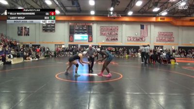155 lbs Champ. Round 1 - Lizzy Wolf, Benton Community vs Ella Waynawhere, Cedar Rapids Jefferson