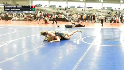 160 lbs Round Of 32 - Christopher Nocca, NY vs Garry Woessner, FL
