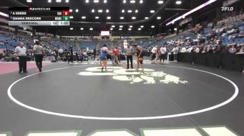 235 lbs Semifinal - Gianna Redcorn, Wichita-Kapaun Mt.Carmel Hs vs A Krebs, Bonner Springs HS