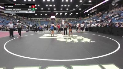 235 lbs Semifinal - Gianna Redcorn, Wichita-Kapaun Mt.Carmel Hs vs A Krebs, Bonner Springs HS