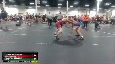 150 lbs Round 1 (4 Team) - Kingston Strause, VHW vs Angelo Marchany, South Carroll Prep