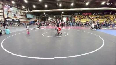 100 lbs 1st Place Match - Phinehas Nadig, Black Hills Wrestling Academy vs Chase Perrett, Lyons Den